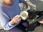 4 - Ruth's wine in a mug