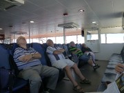 23 - Ray W & Ken J, Kevin & Maureen D having 40 winks on the way back