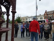 6 - Historic Water Fountain and the group