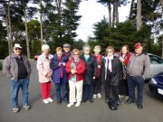 Members before walk
